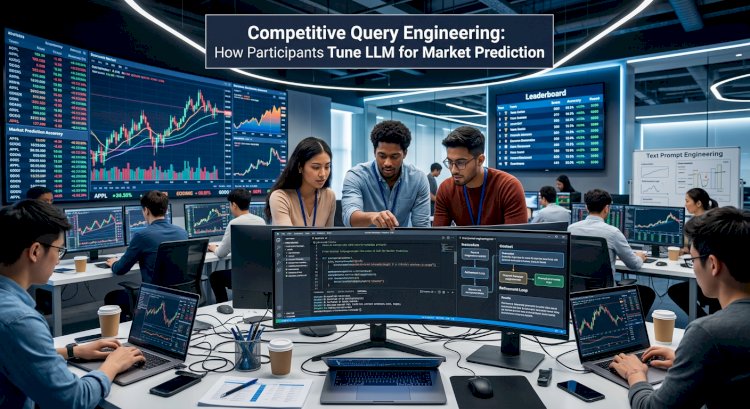 Competitive Query Engineering: How Participants Tune LLM for Market Prediction