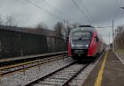 Электропоезд Дезиро 312-135/136 следует по маршруту Сезана - Любляна