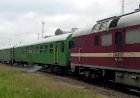 Борьба с сорняками на ж/д, тепловоз MDa 3017 со специальным поездом.