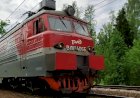 Проба тормозов, электровоз ВЛ11М-404А\406 с наливным поездом
