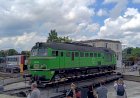Тепловоз М62-1286 на поворотном круге