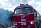 Самая первая Машка в Венгрии, тепловоз M62-001
