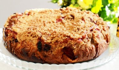 Неожиданно вкусный Пирог на кефире с клубникой Секрет в крошке/ Сочетание, которое покоряет