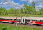 Поезд Клайпеда - Вильнюс под тягой тепловоза ER20CF-038