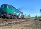 Тепловоз ТЭ109 (234 413 - 5) с полувагонами