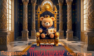 Видео приглашение на праздник