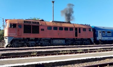 Запуск дизеля тепловоза М62